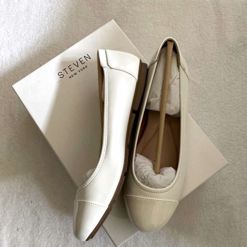 White Women Flats